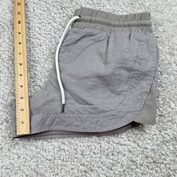 Athleta Beachside Bali Linen Short Gray - Picture 6 of 8